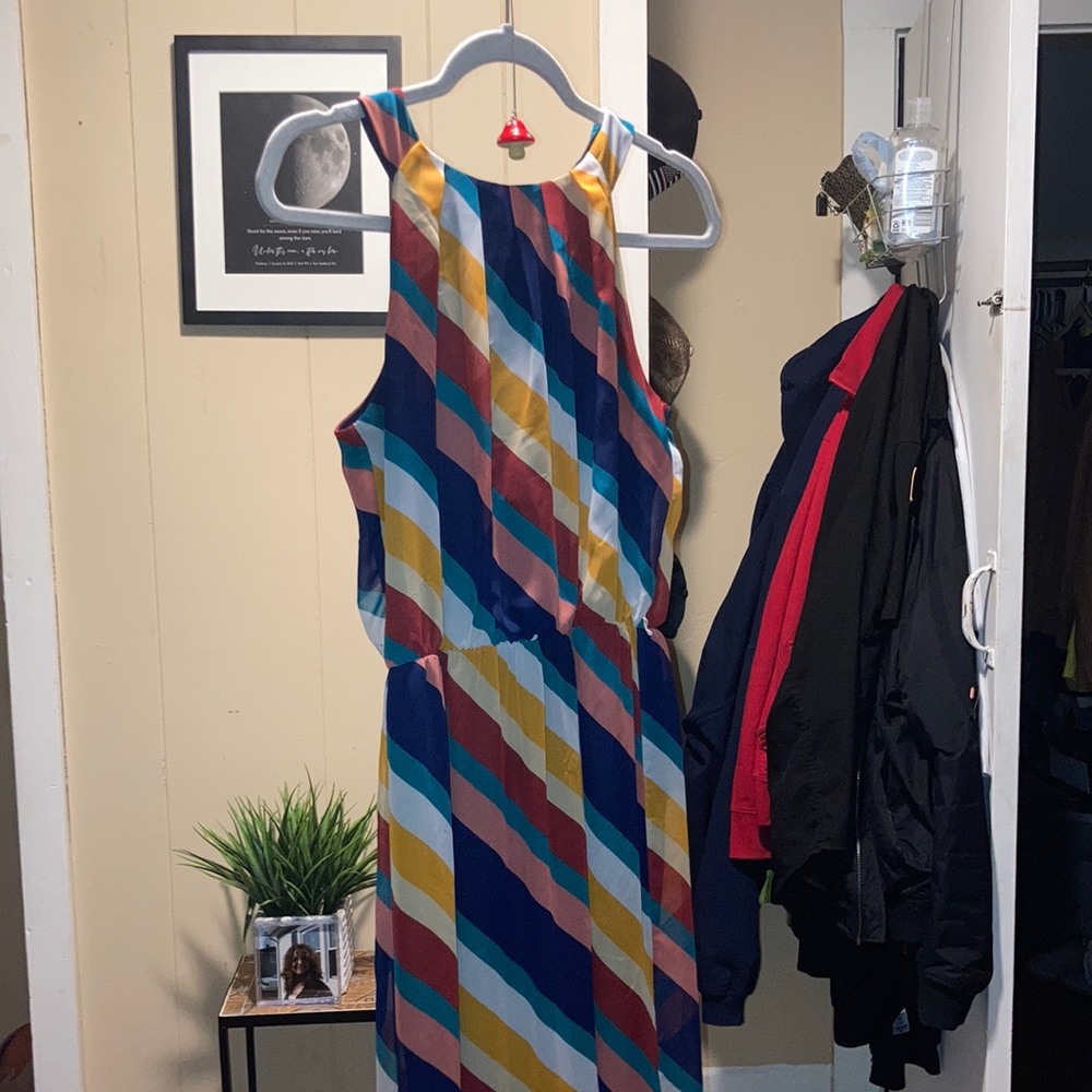 Long colorful dress